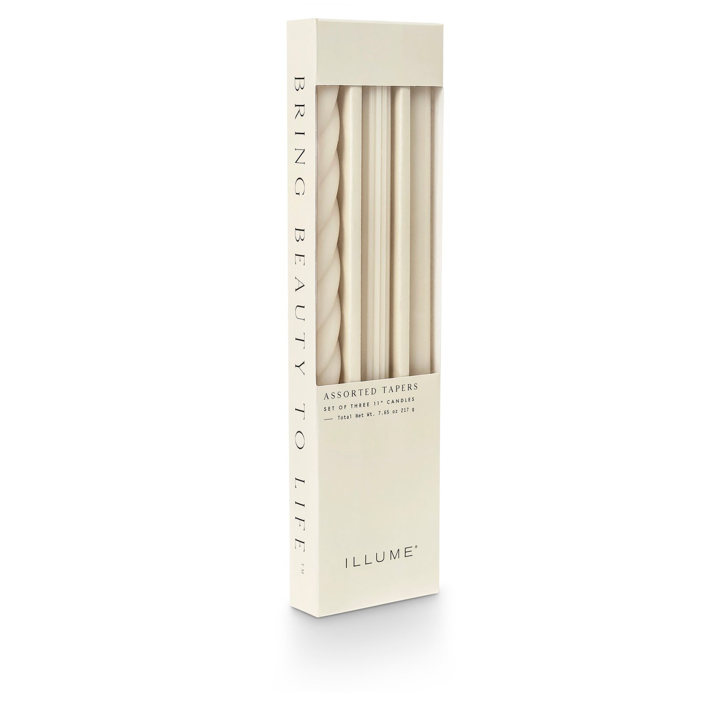 Driftwood Assorted Candle Tapers 3-Pack