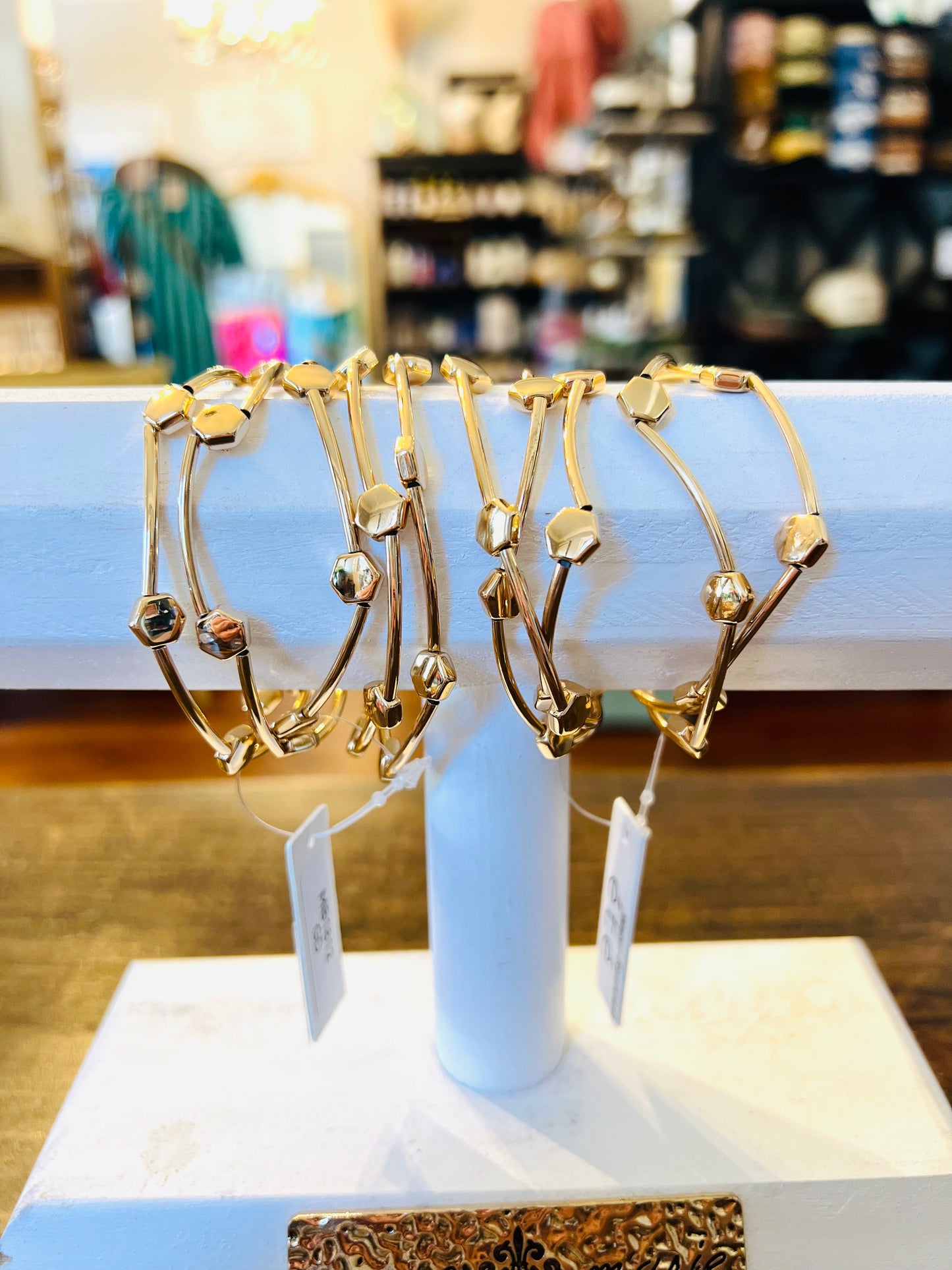 Honey Gleam Bangle Bracelets - Shoppe3130