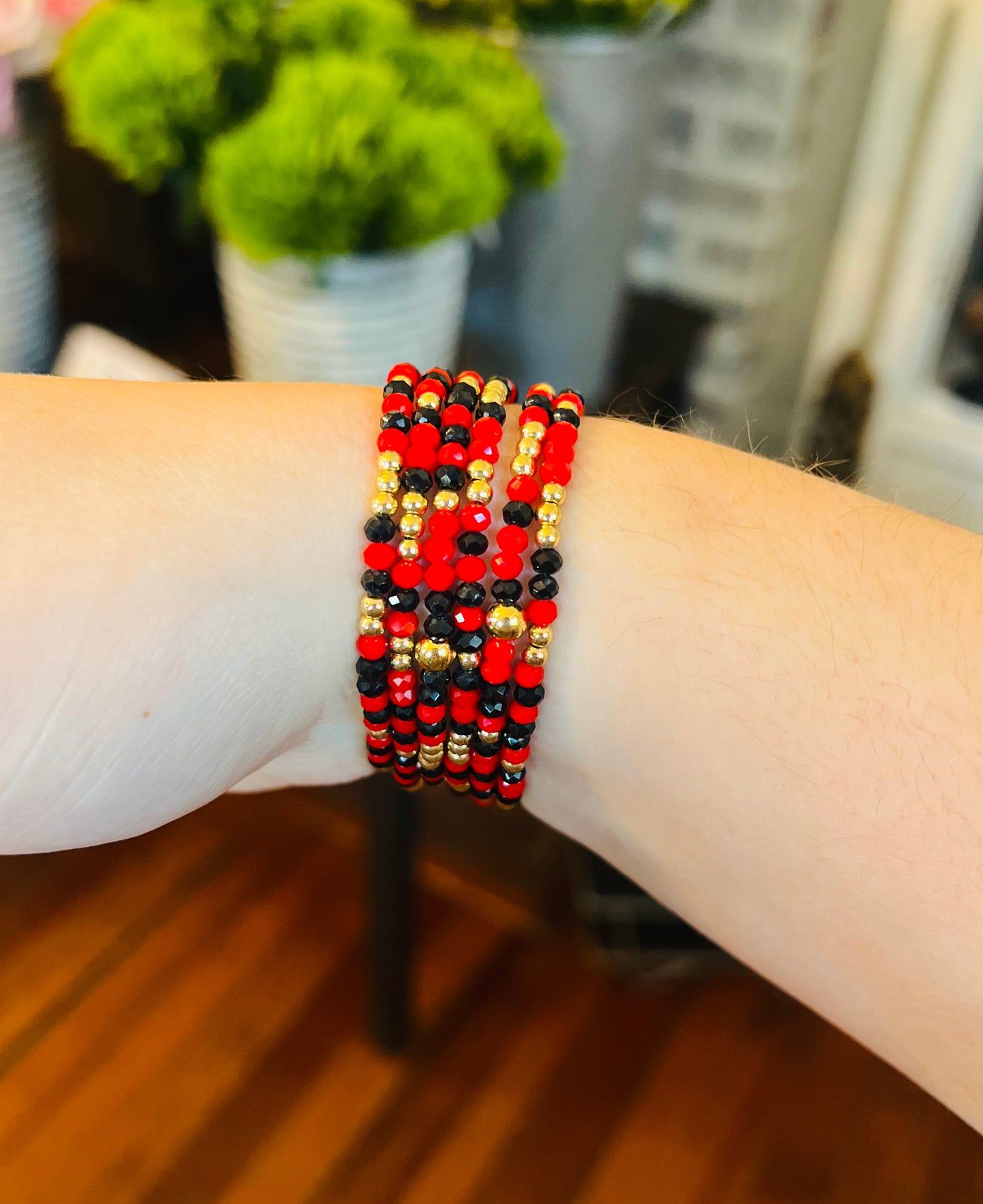 Spirit Spark Beaded Bracelet Stack