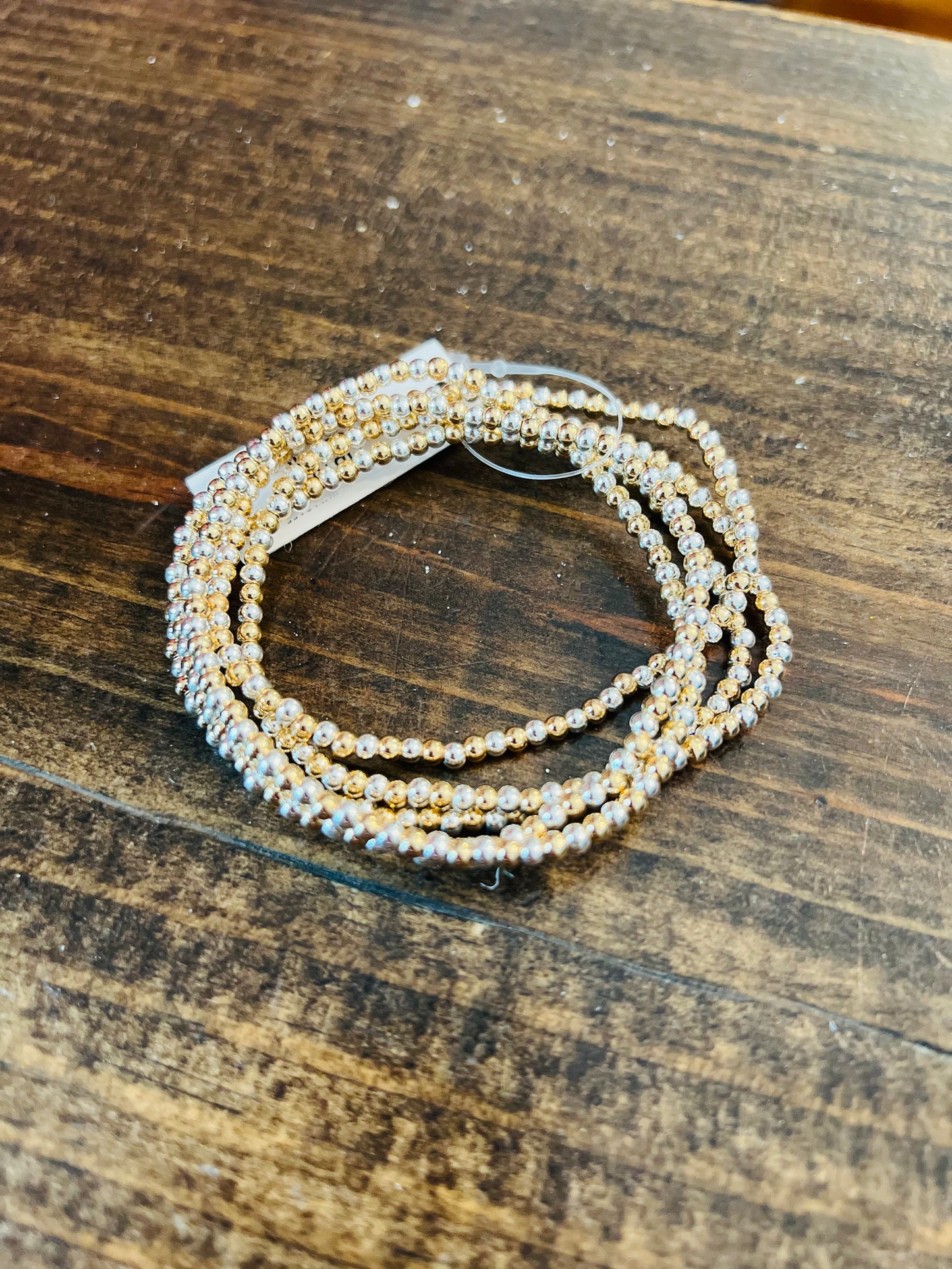 Sparkling Treasure Water Resistant Bracelet Stack