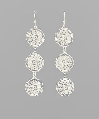 Making Moves Filigree Earrings