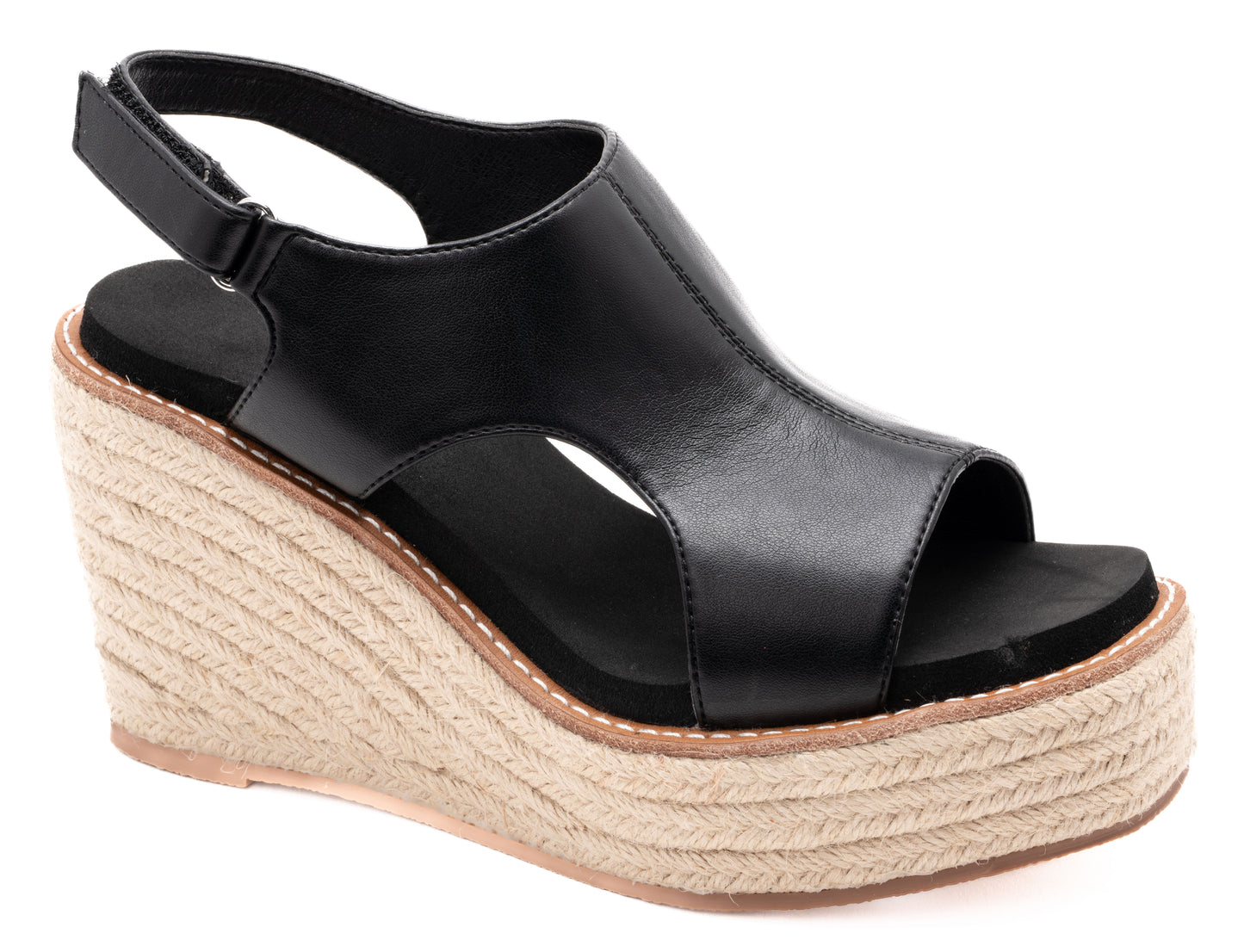 Freddie Wedge by Corkys in Black