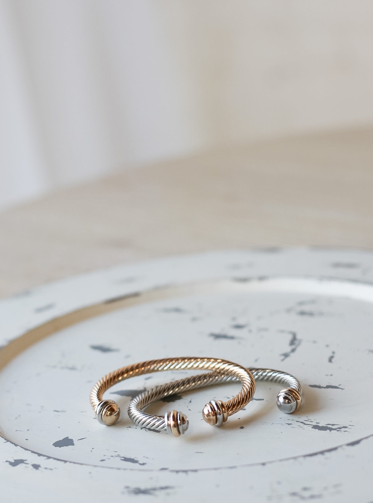 Two-Tone Grace Luxe Bracelets - Shoppe3130