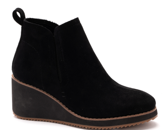 FINAL SALE Corky's Tomb Bootie in Black Suede