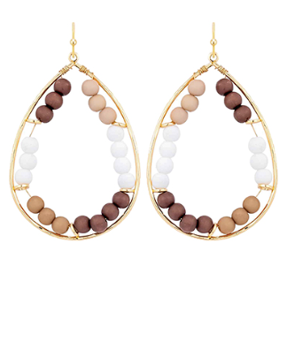 Your Inner Light Shines Beaded Earrings