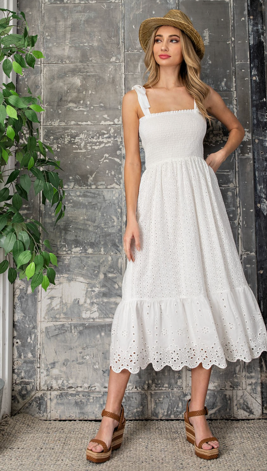 FINAL SALE Curvy A Time Such As This Dress