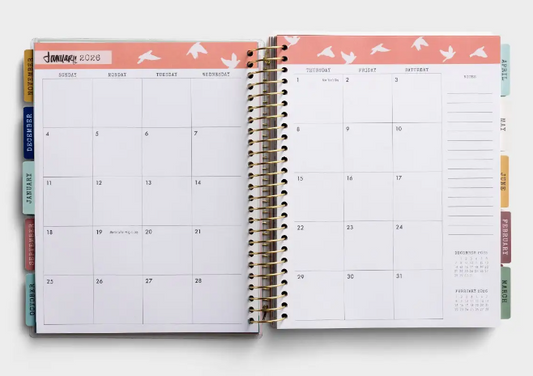 Katygirl - His Glory Fills the World - 2025-2026 18-Month Planner