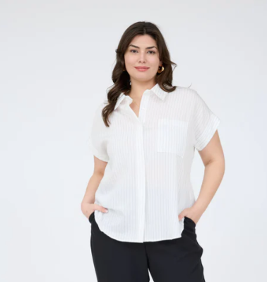 Catherine Button Up Top