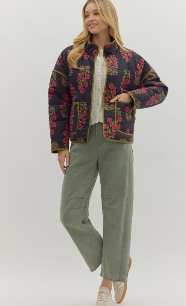 Botanical Dreams Quilter Jacket