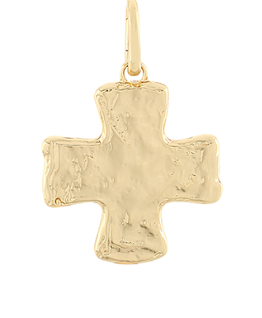 Gold Cross Charm