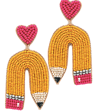 Assorted Teacher Earrings - Shoppe3130