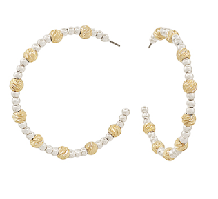 Textured Ball Hoops