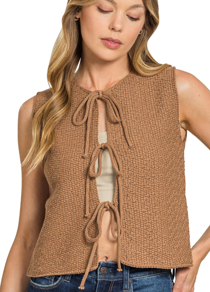 Sweet Ties Sweater Vest - Shoppe3130