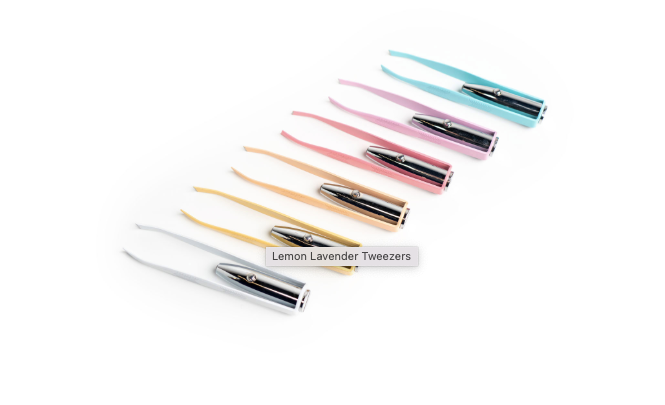 Lemon Lavender Light Up Tweezer