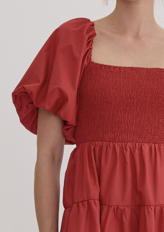 Cider Moments Mini Dress