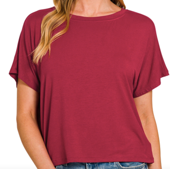 Braidlyn Basic Tee Top - Shoppe3130