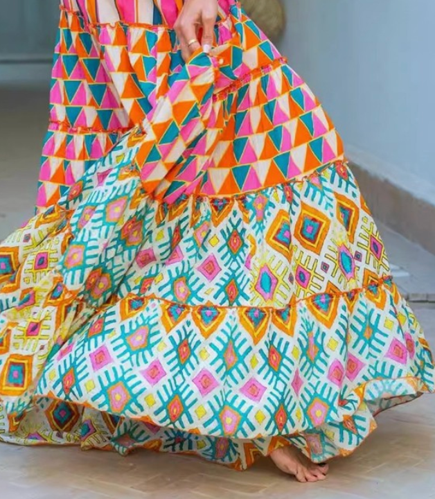 Dancing Through Your Dreams Lightweight Maxi Skirt - Shoppe3130