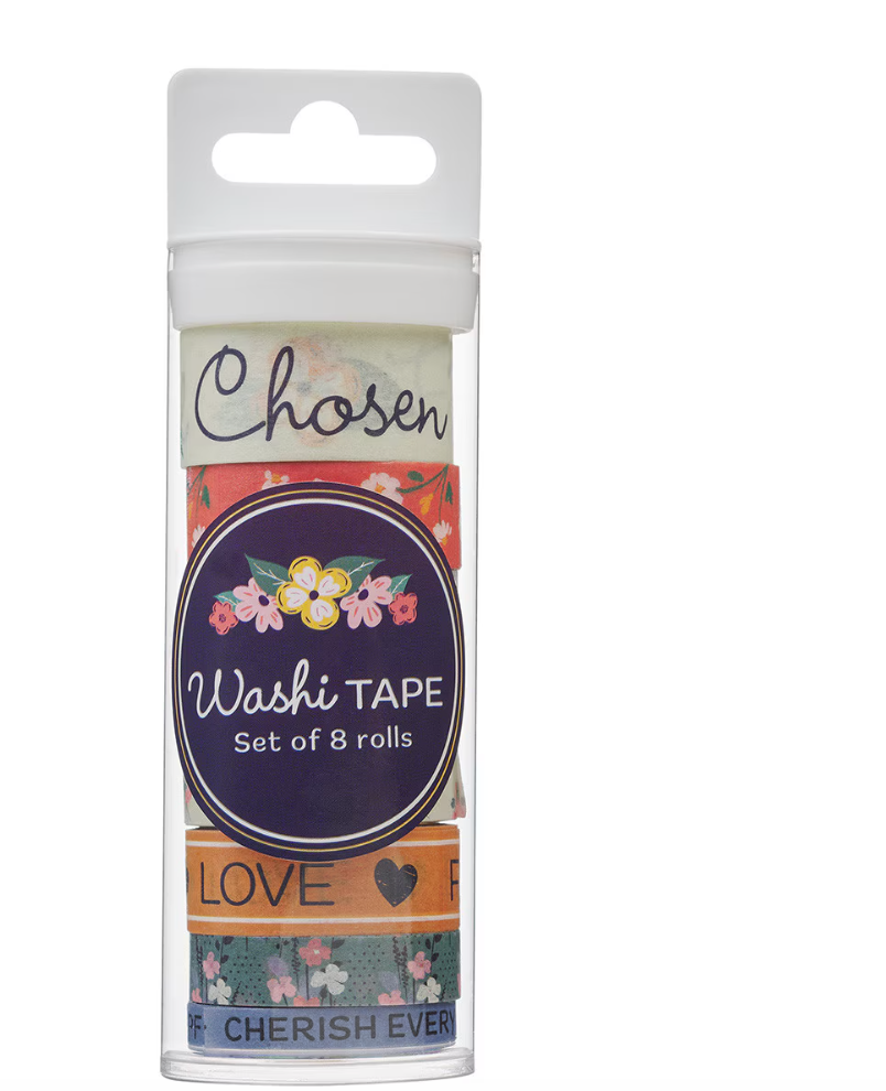 Chosen and Cherished Washi Tape Set