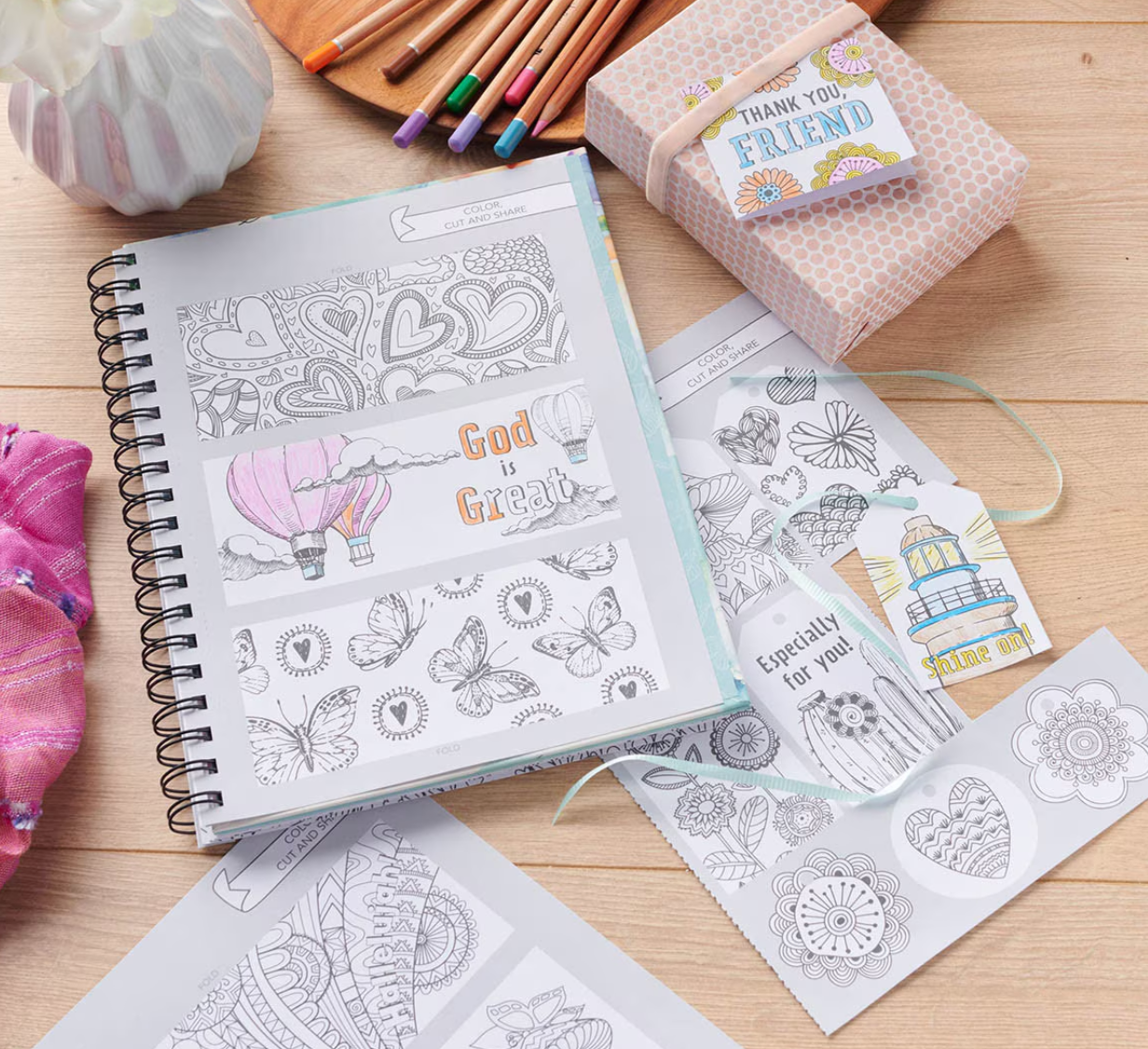 Inspirational Coloring Book For Girls (Copy)