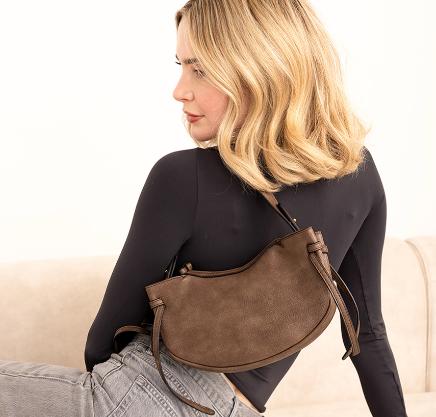 Donnatella Distressed Crossbody Bag