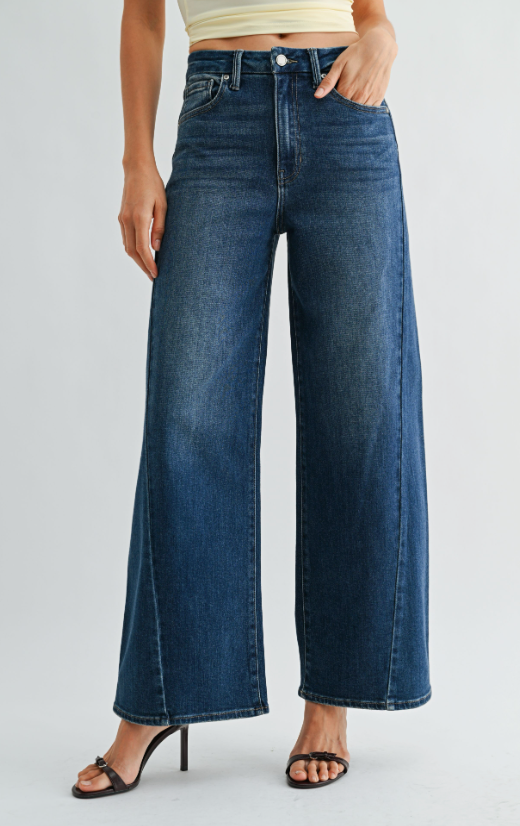 Just Black Denim Over the Boot Hi Rise Denim Jeans