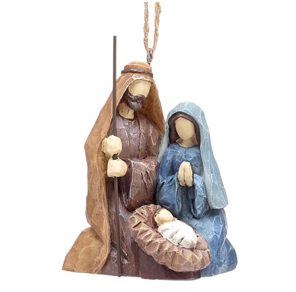 Holy Family Resin Nativity