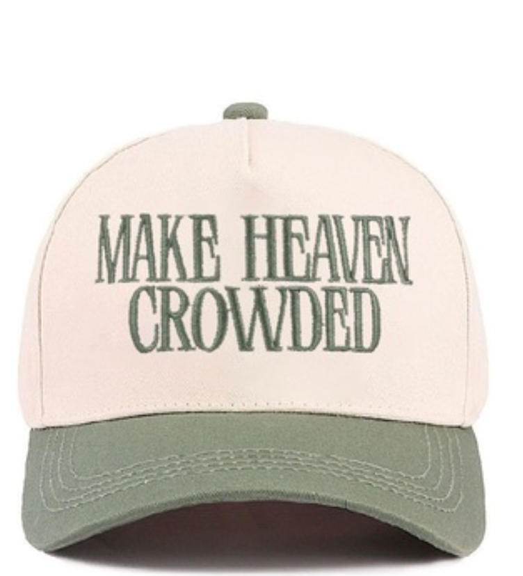 Make Heaven Crowded Trucker Hat - Shoppe3130