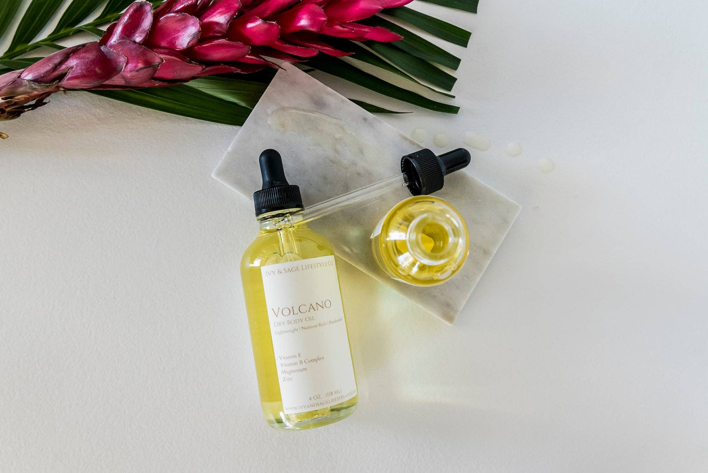 Volcano Dry Body Oil: 2oz -Ivy & Sage Co.