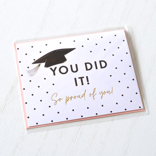 YOU DID IT Greeting Card
