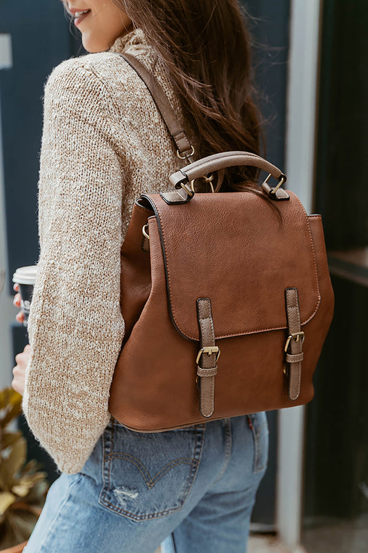 Brooks Convertible Backpack With Snap Closure