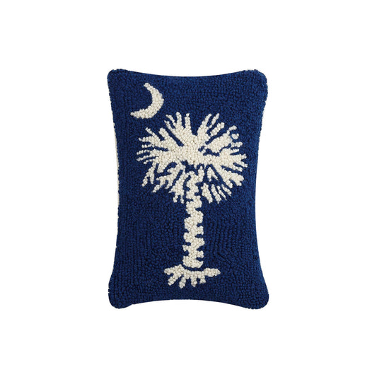 South Carolina Palm Tree Hook Pillow