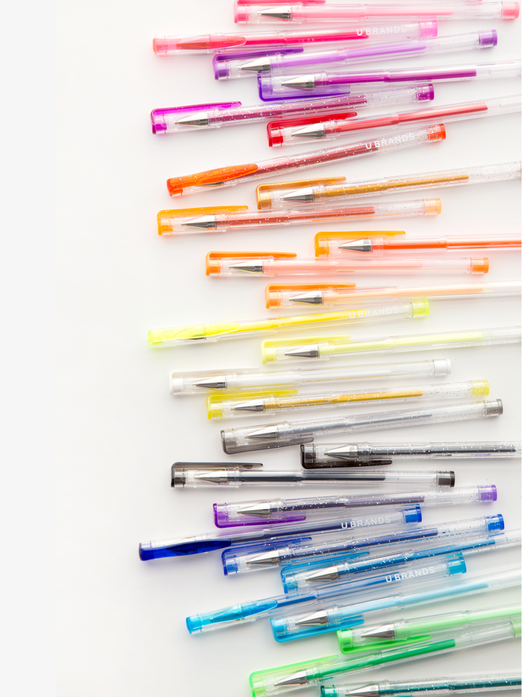 Gel Pens Assorted Individual Pens