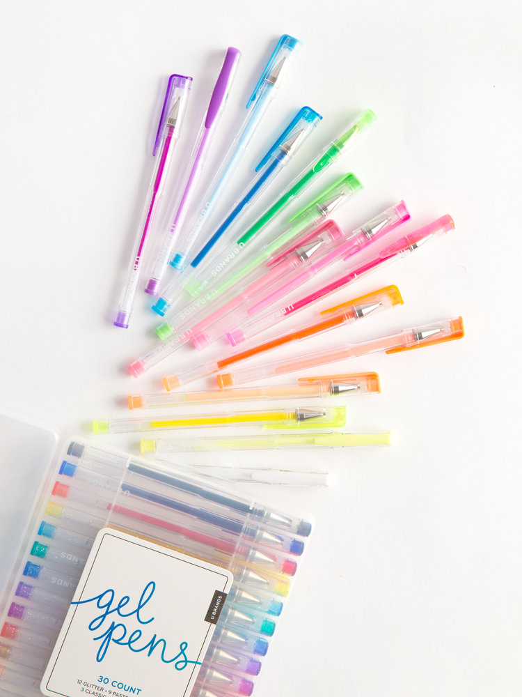 Gel Pens Assorted Set of 30