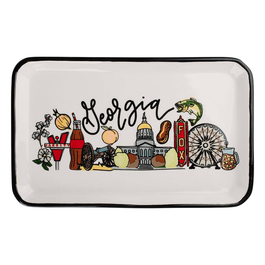 State of Georgia Trinket Tray