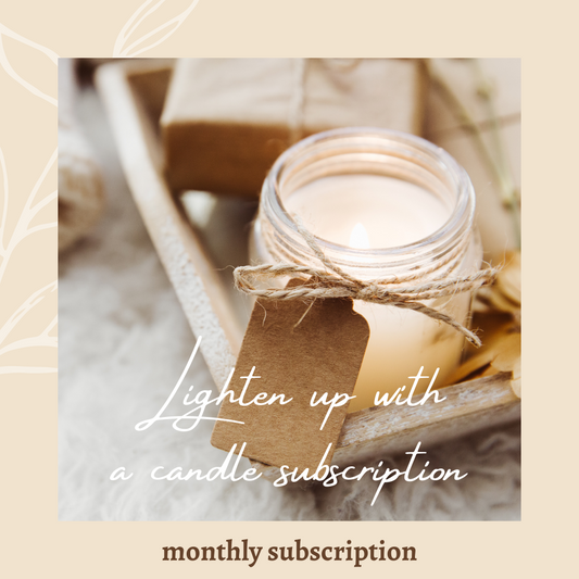 Monthly Candle Subscription Box