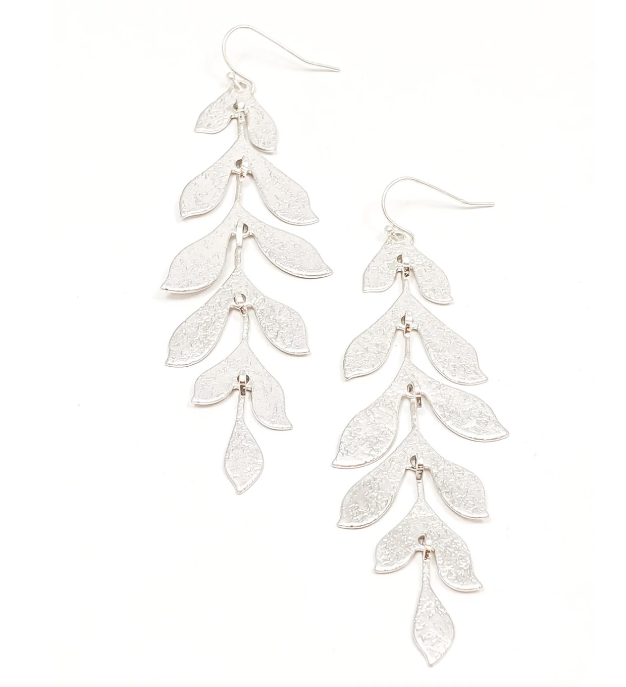 Liz Dangle Leaf Earrings