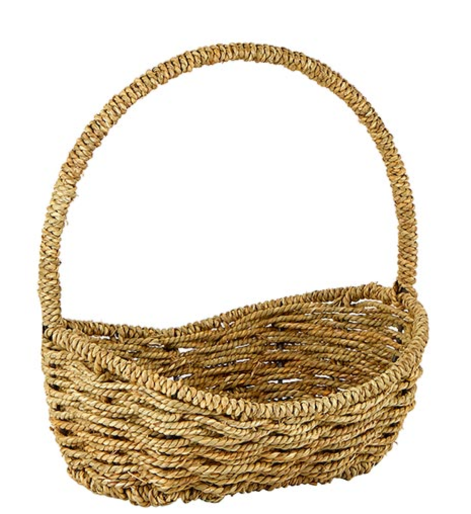 Seagrass Basket with Handle - Shoppe3130