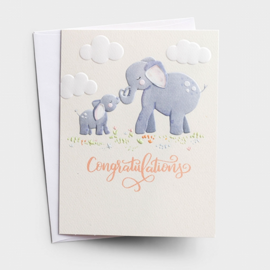 "Congratulations " Baby Card