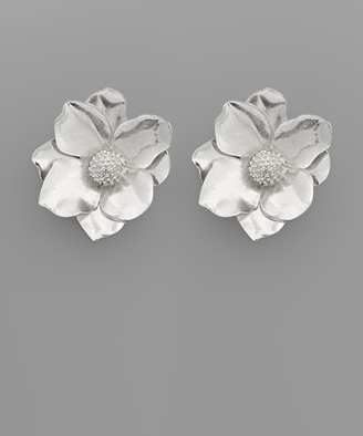 Lovely Layers Flower Stud Earrings