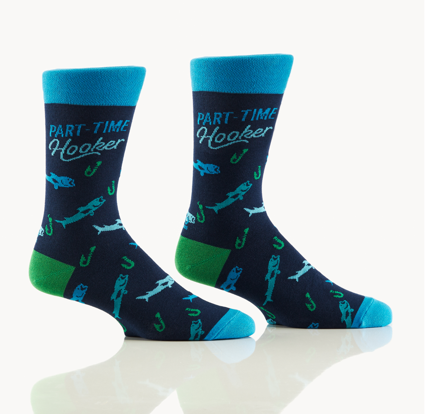 Men's Crew Socks Part Time Hook-er - Shoppe3130