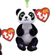 Ying Black and White PandaTY Beanie Boos Clip