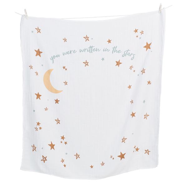 Written in the Stars Baby's First Year Milestone Blanket
