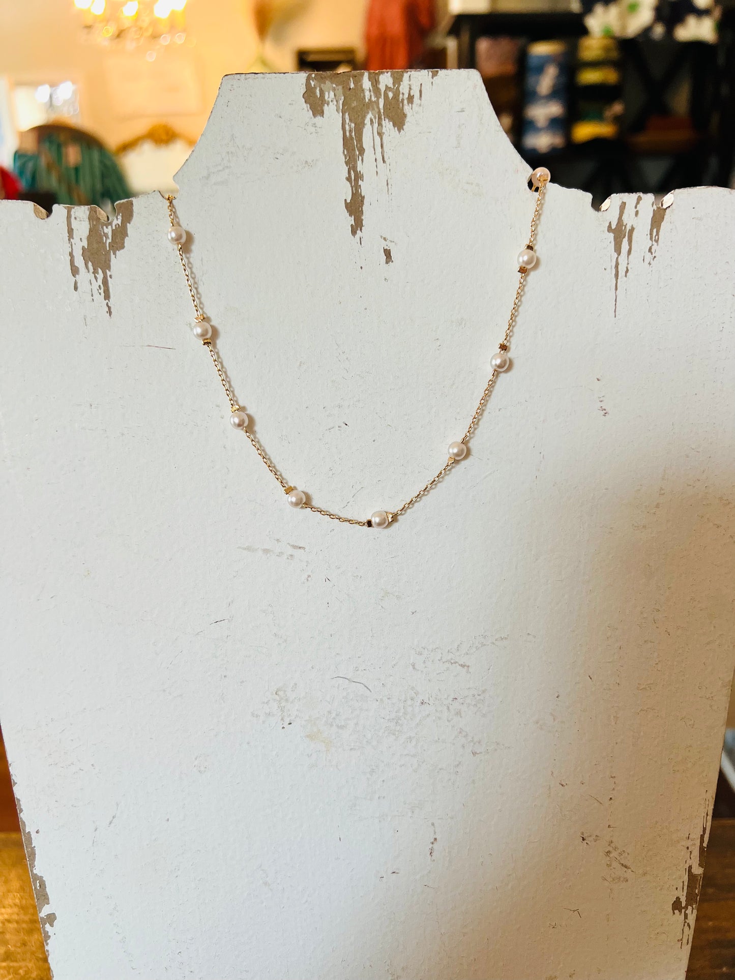 Honeydrop Pearl Necklace - Shoppe3130