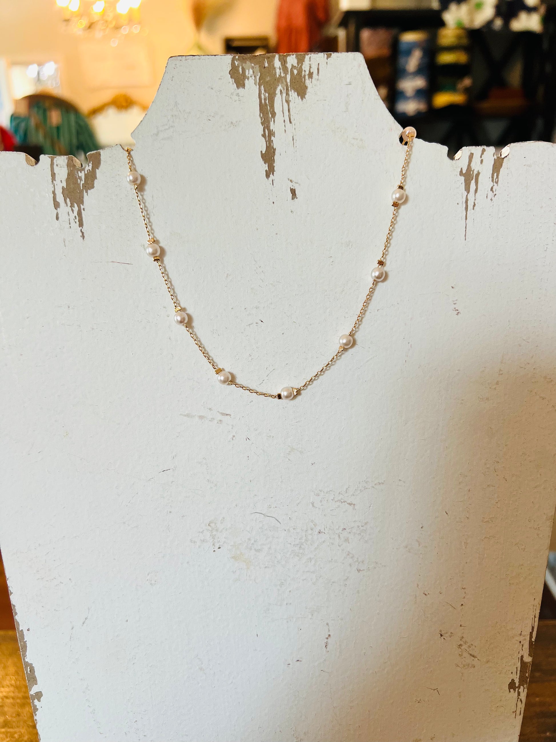 Honeydrop Pearl Necklace - Shoppe3130
