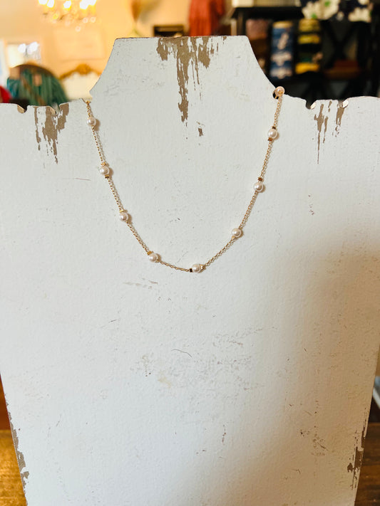 Honeydrop Pearl Necklace - Shoppe3130