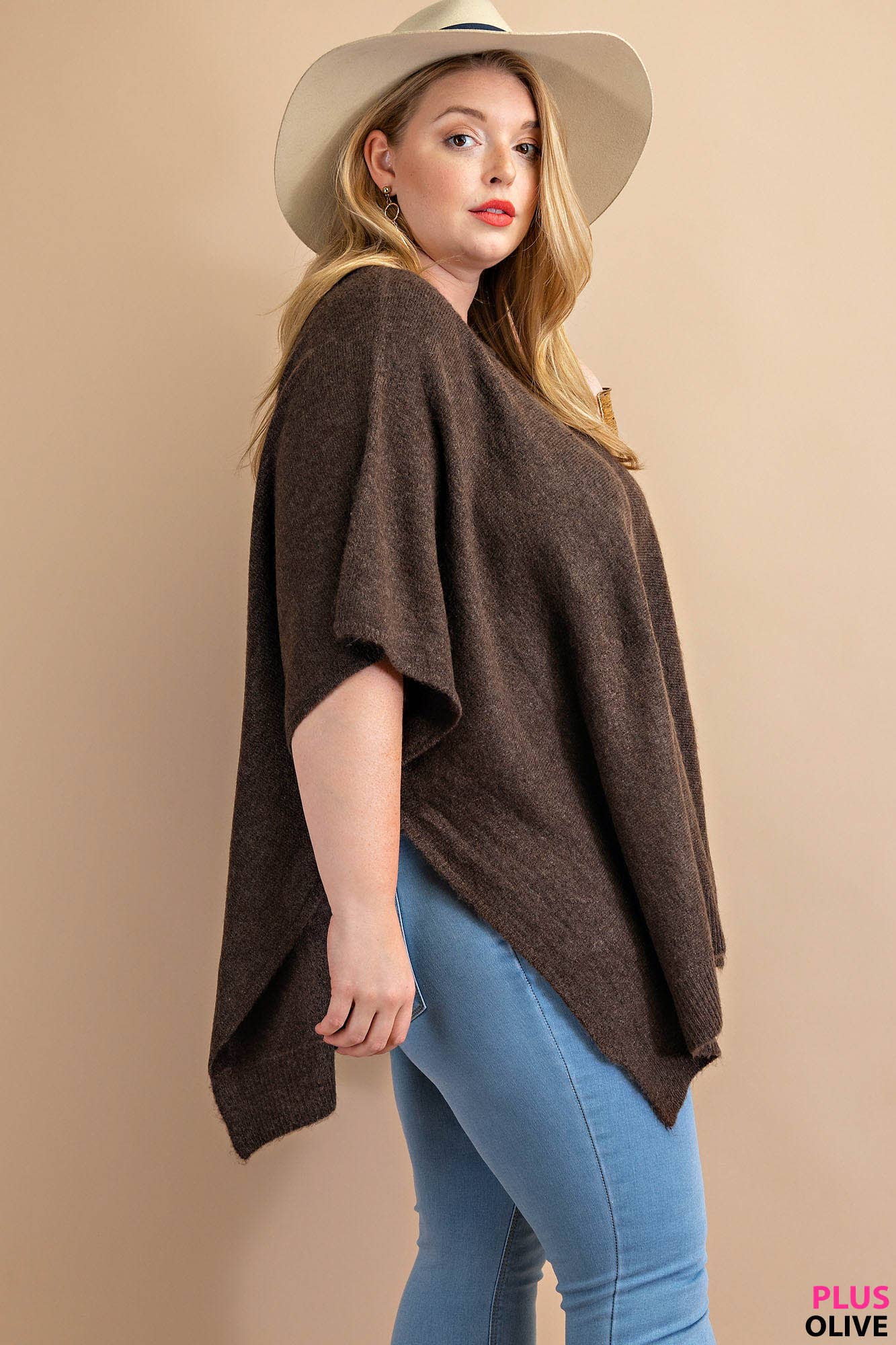 McKenzie Poncho Lightweight Sweater