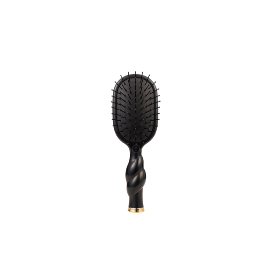 TELETIES - Mini Detangler Brush | Jet Black | Medium - Shoppe3130