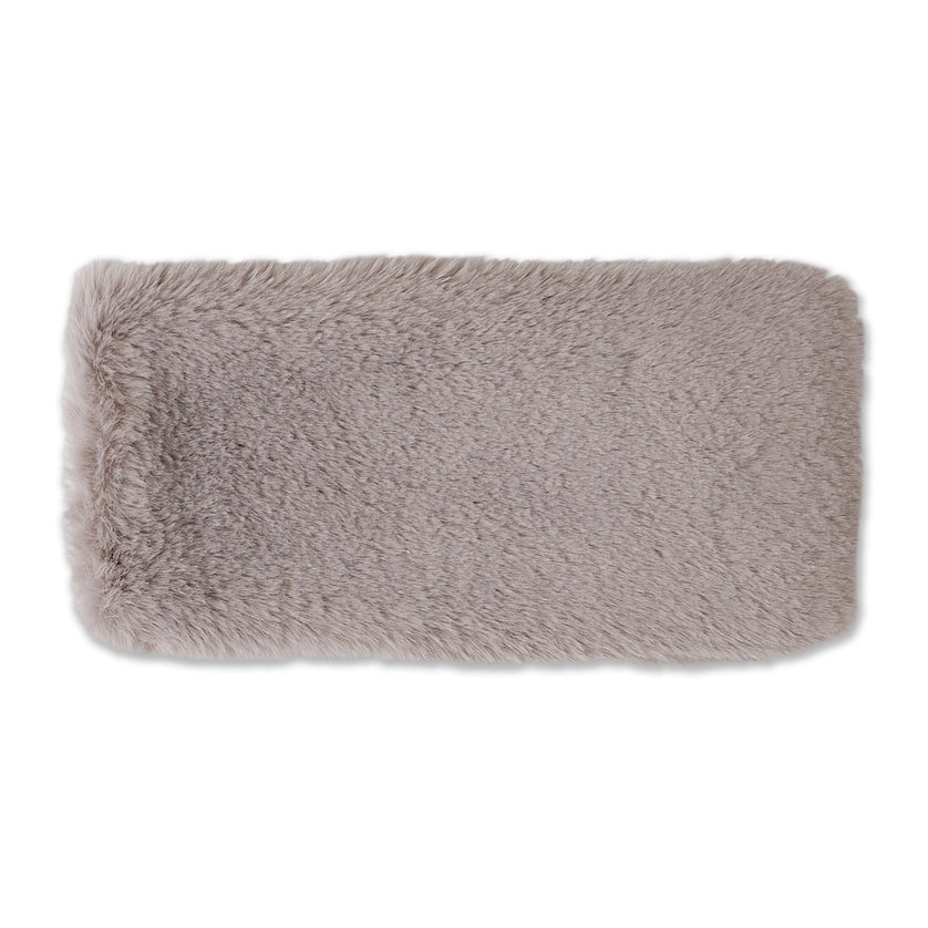 Hot Cold Eye Pillow Ultra Luxe in Plush Gray