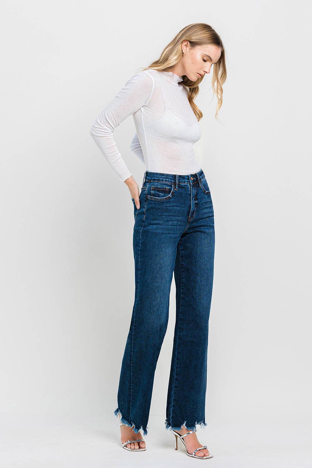 90S Vintage Ultra High Rise Loose Fit Jeans
