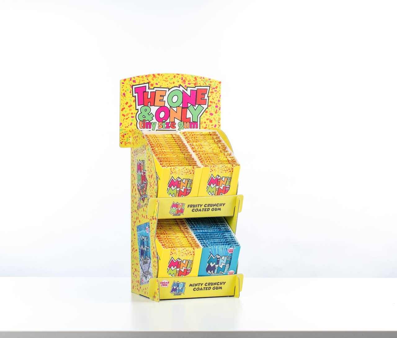 Grandpa Joe's Candy Shop - Counter Display Mini Mini Chicles Gum, Pre-Filled